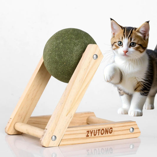 ball pour chat avec cataire bon pour les chat